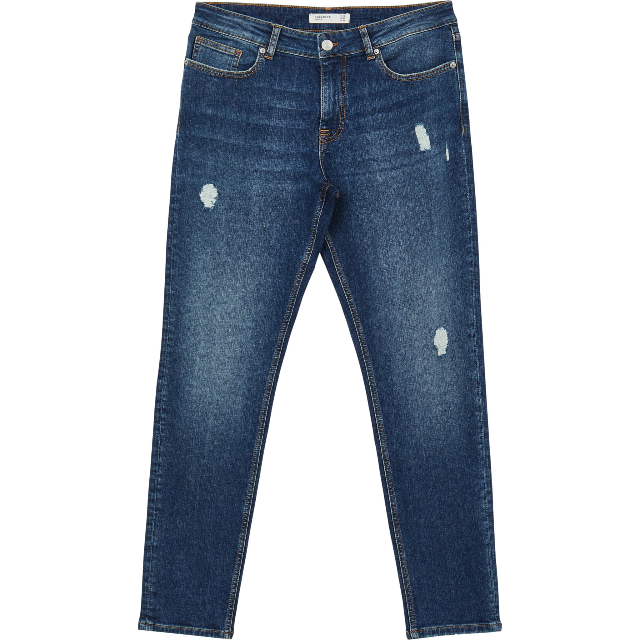 Jeans skinny con strappi