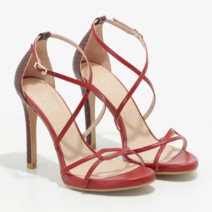 SANDALIAS BURDEOS YULIVA