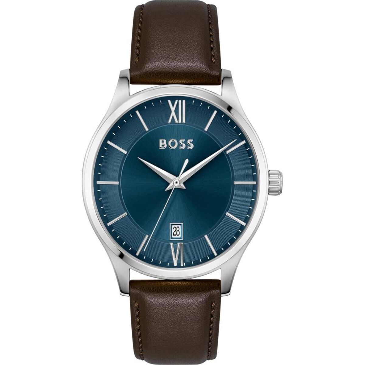 Reloj Boss 1513955 Hombre Analogico Cuarzo con Correa de Cuero