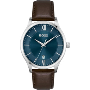 Reloj Boss 1513955 Hombre Analogico Cuarzo con Correa de Cuero