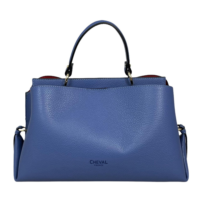 Bolso de Mano Cheval Firenze Bianca Azul Bígaro