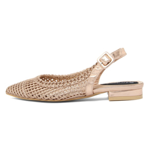 Slingback Donna colore Rosa-Altezza tacco:1,2cm