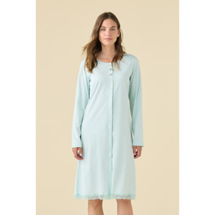 Camicia da notte donna estiva in cotone articolo essential. Noidinotte