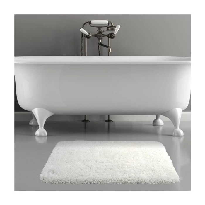 Tapis de bain Microfibre HIGHLAND 70x120cm Blanc Spirella