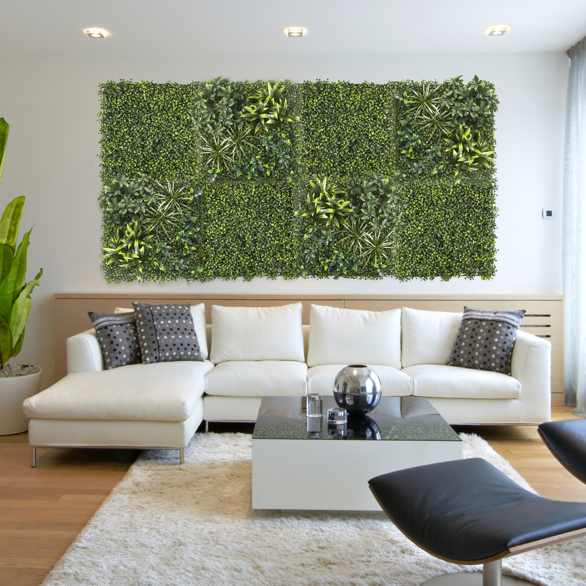 Mur Vegetal Artificiel Feuillage