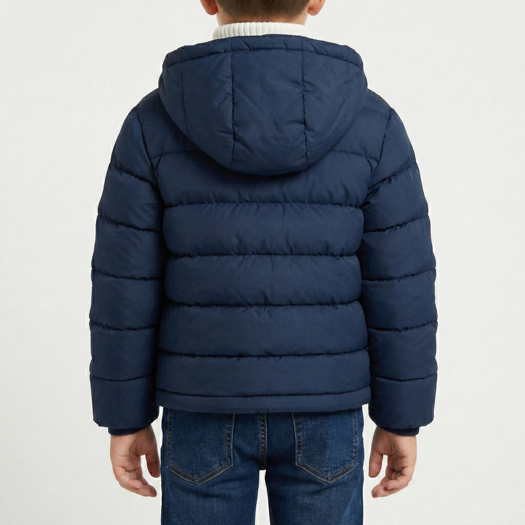 Giubbino nylon con cappuccio