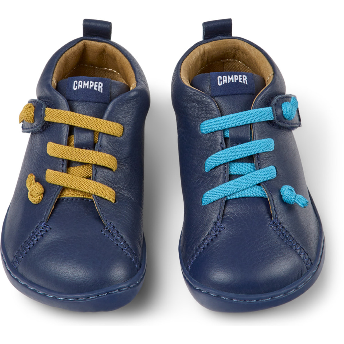 CAMPER Peu Cami Twins - Zapatillas Sneakers Azul Infantil Unisex