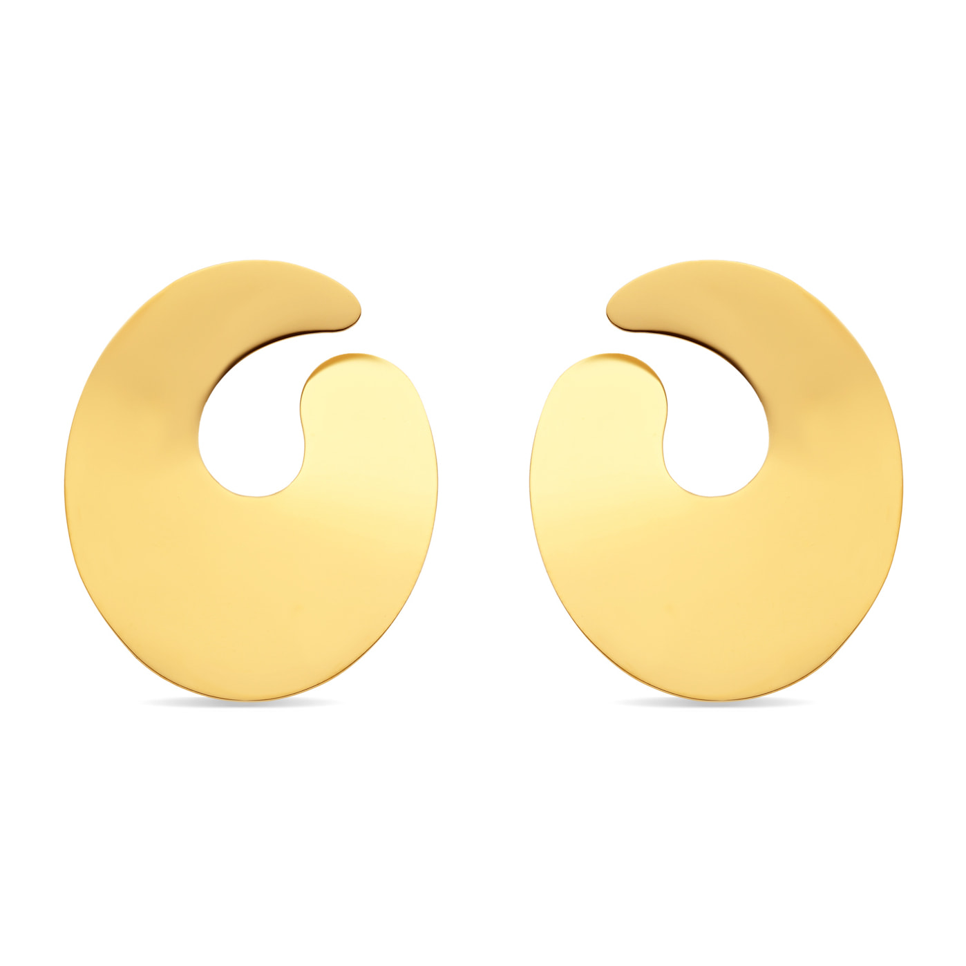 Pendientes Borka acabado oro amarillo 18k