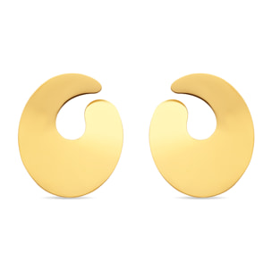 Pendientes Borka acabado oro amarillo 18k