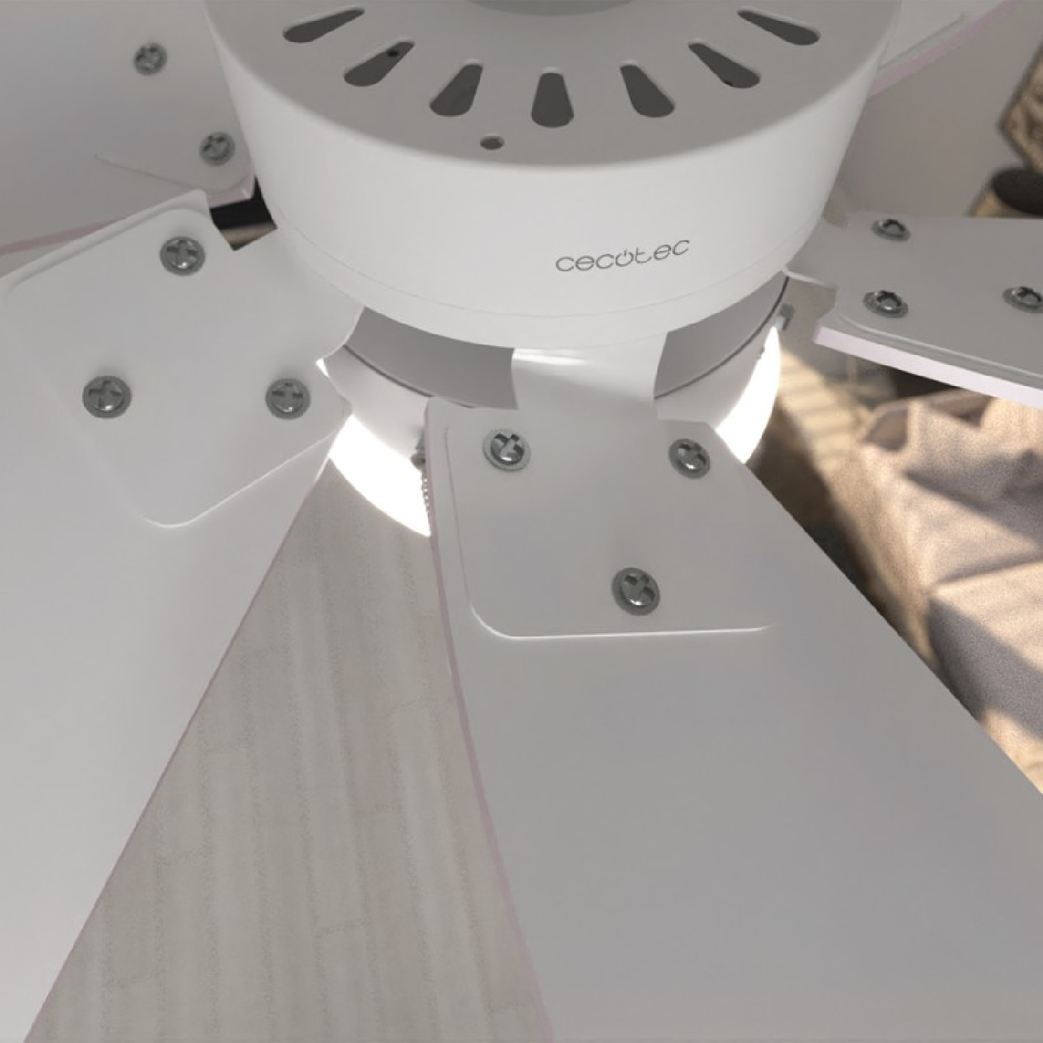 Ventilatori da soffitto EnergySilence Aero 3600 Vision Purple Cecotec