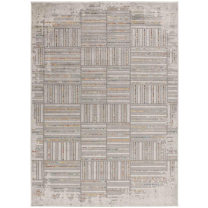 PIXIE Alfombra vintage con relieve multicolor, varias medidas disponibles.