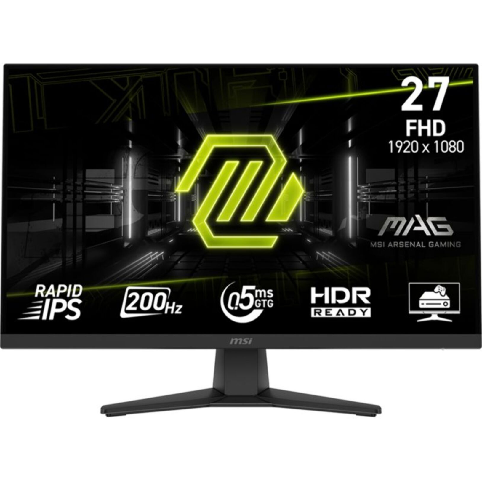 Ecran PC Gamer MSI MAG 272F 27'' Full HD 200Hz Fast IPS 0,5 ms HDR