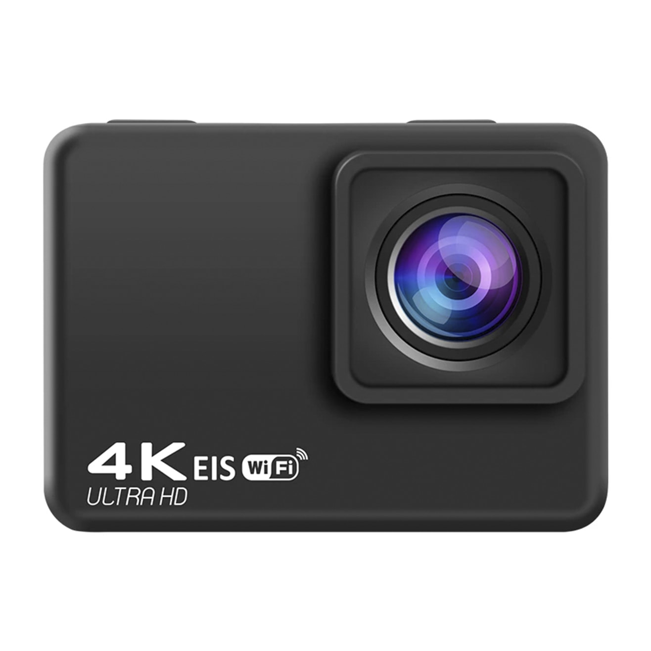 Cámara deportiva V35, 4K UHDV 60 fps y 20mpx. Pantalla 2", Wi-Fi, estabilizador de imagen, sensor Sony, mando.