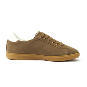 Sneaker British Passport Marrone