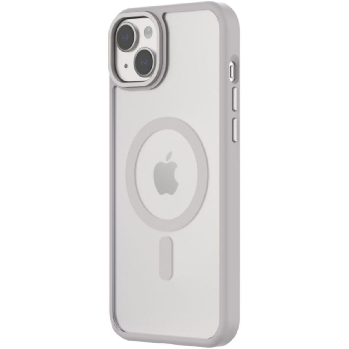 Coque bumper QDOS Iphone 15 Plus MagSafe Hybrid SNAP Blanc