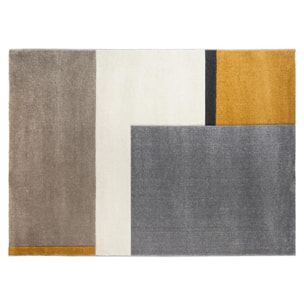 Tapis relief 160 x 230 cm Atmosphera - Couleur: Gris