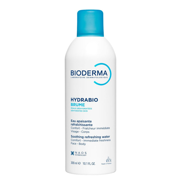 Hydrabio Brume - Eau Apaisante Rafraîchissante - Peaux Sensibles Déshydratées 300 ml
