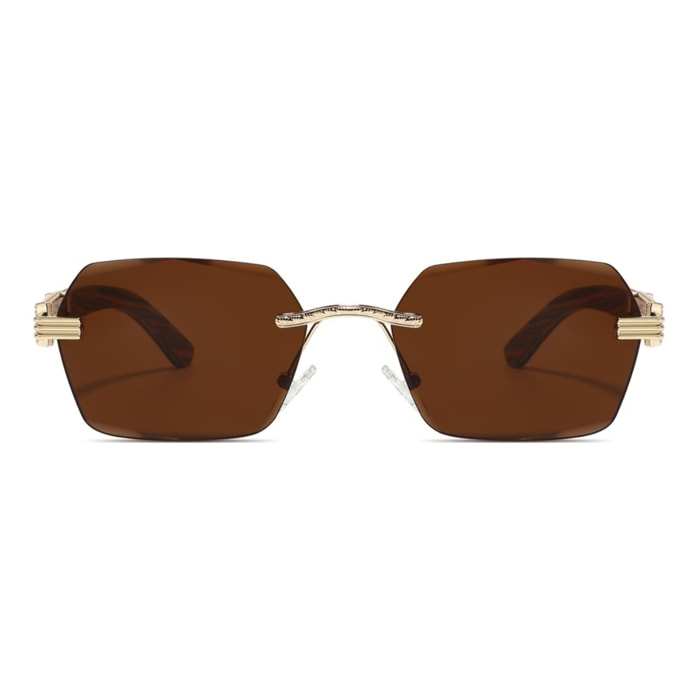 Gafas de Sol Feler 1811-2 Polarizadas de Madera Unisex 57 mm