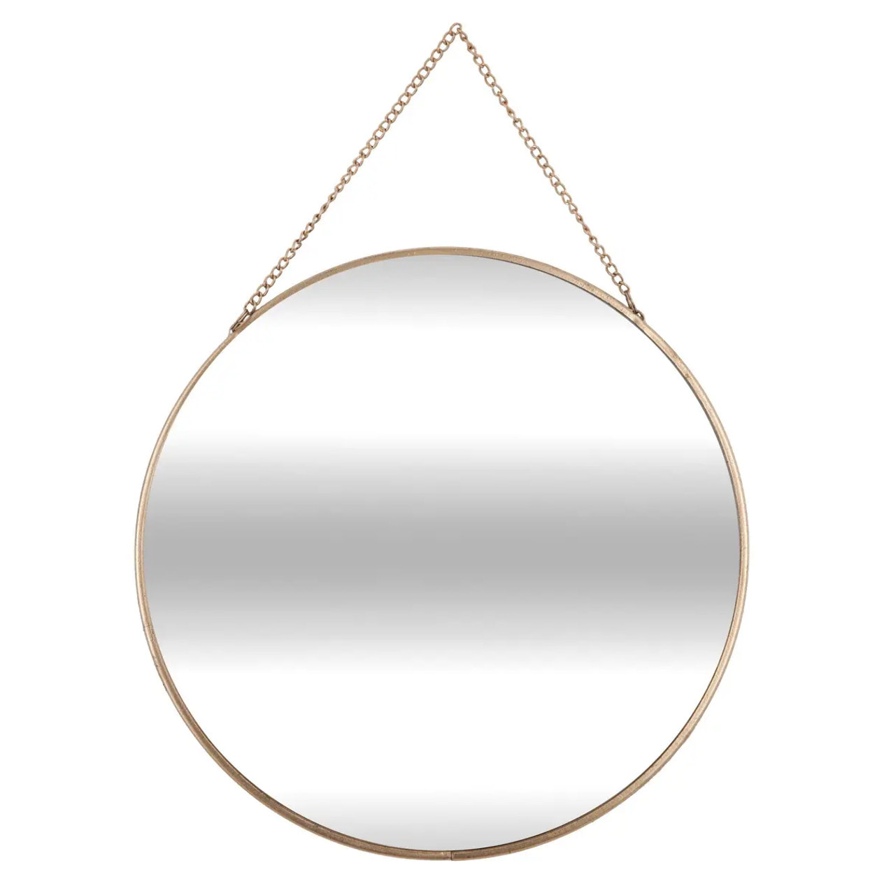 Set de 3 miroirs ronds doré D20/24/D29cm