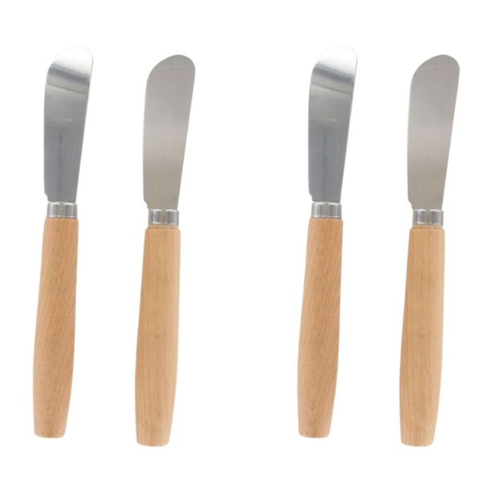 Ensemble de 4 Couteaux à beurre 18 cm Fackelmann Sybarys