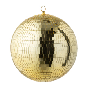 J-Line décoration Boule Disco Miroir - plastique - rose - medium