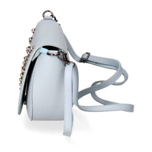 Borsa a tracolla da donna In Vera pelle Made in Italy 20x17x7 cm