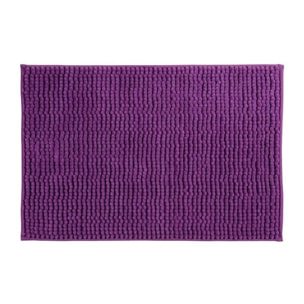 Tapis de bain Microfibre CHENILLE Violet MSV