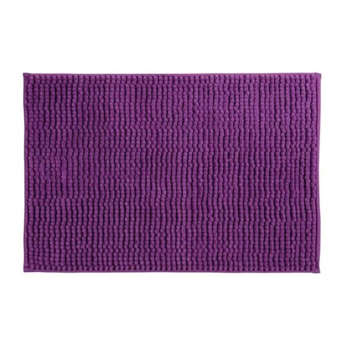 Tapis de bain Microfibre CHENILLE Violet MSV
