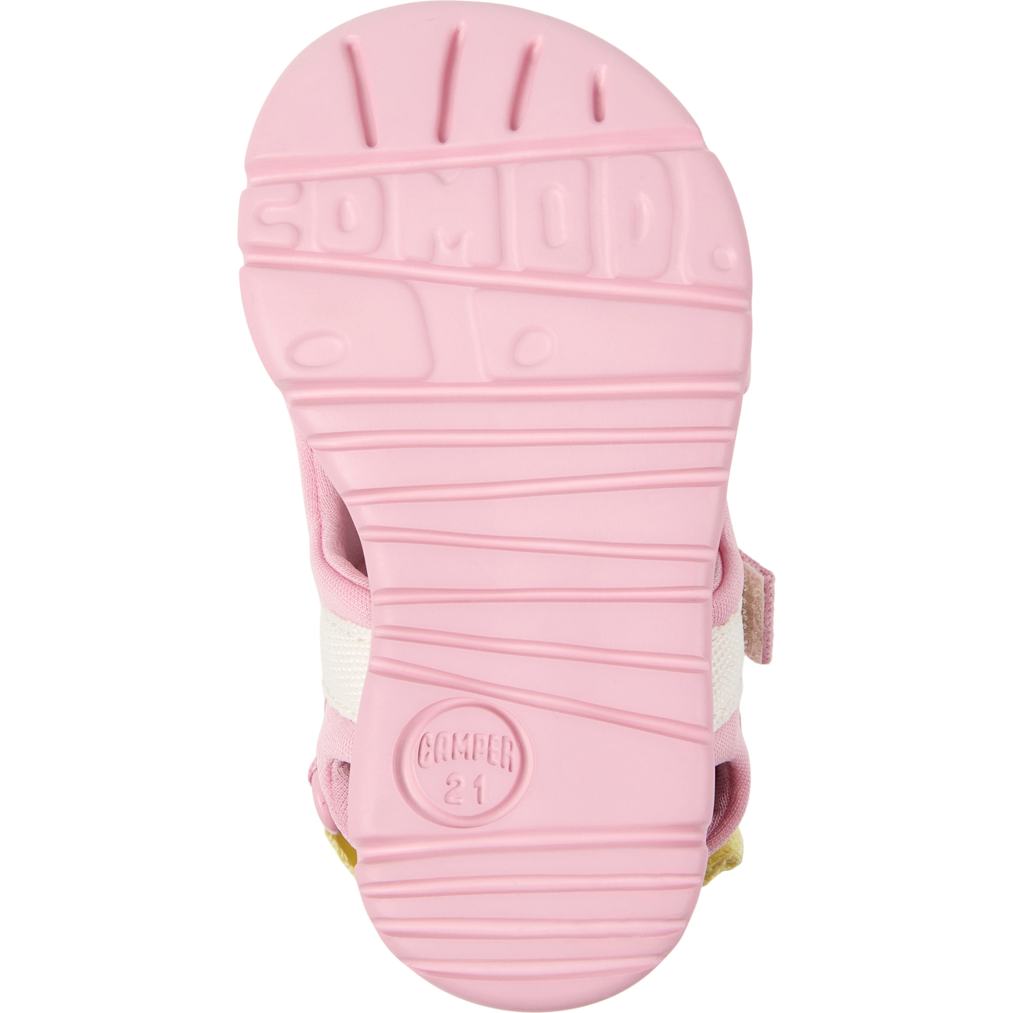 Sandalias - CAMPER Oruga Sandal Twins - Rosa - Textil técnico