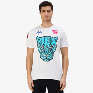 Kappa - T-Shirts & Top Uomo Bianco - Charltonis Mex