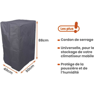 Housse de rangement ESSENTIELB universelle pour climatiseur