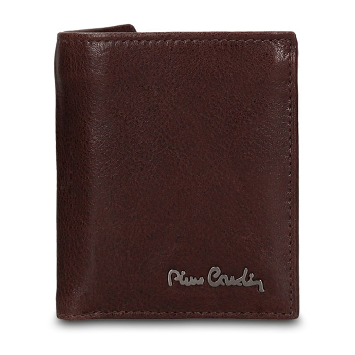 Portafoglio uomo in vera pelle - Modello Erewhon Nova - Casual - 8.0 x 10.0 x 1.0 cm