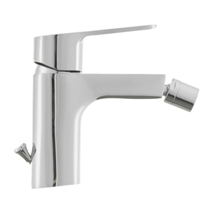 Vitra Integra bidet suspendu 35,5x54 cm + trop-plein + Optima Cube Way by Siko Mitigeur bidet (7042-0288CU235)