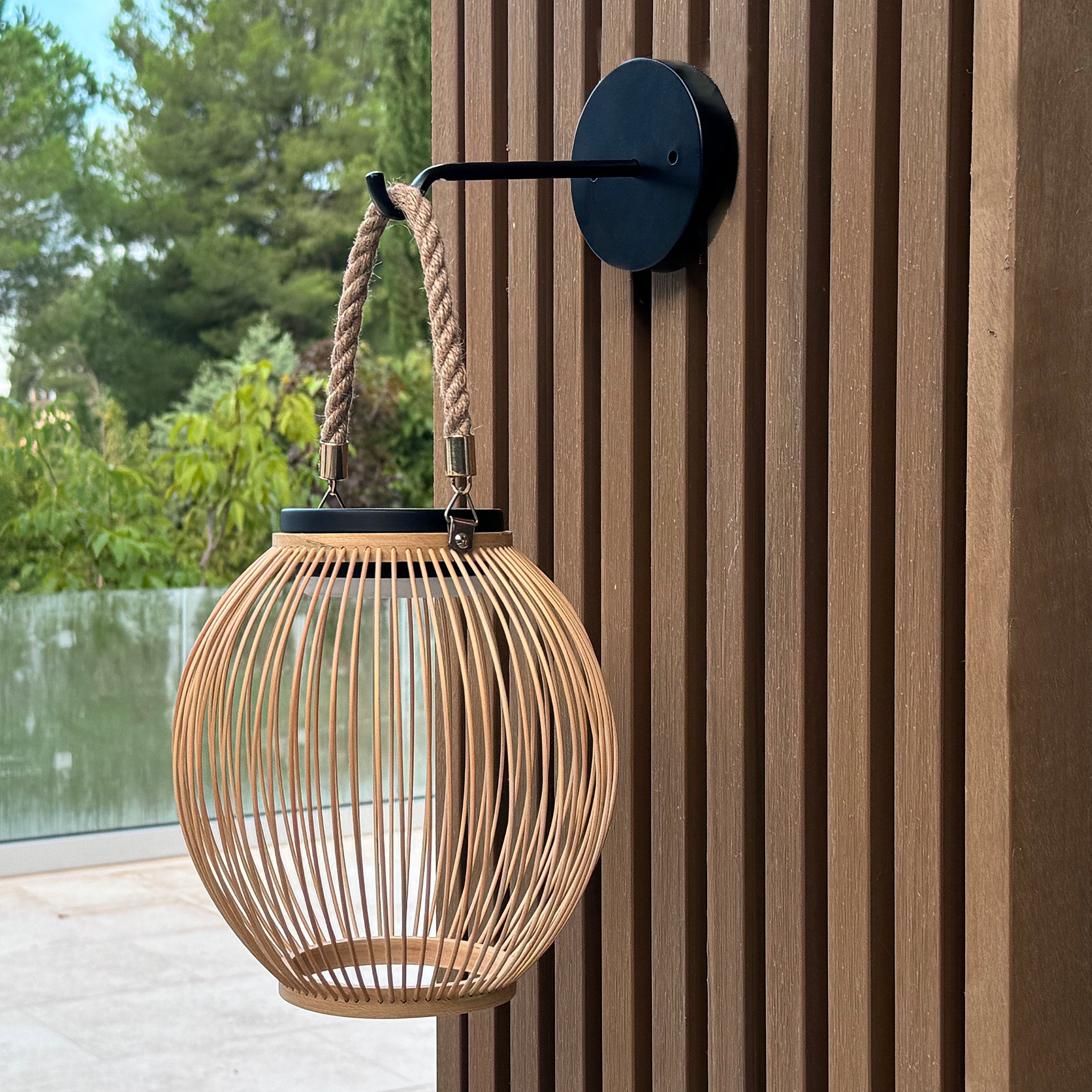 Applique solaire ISALINE H25cm