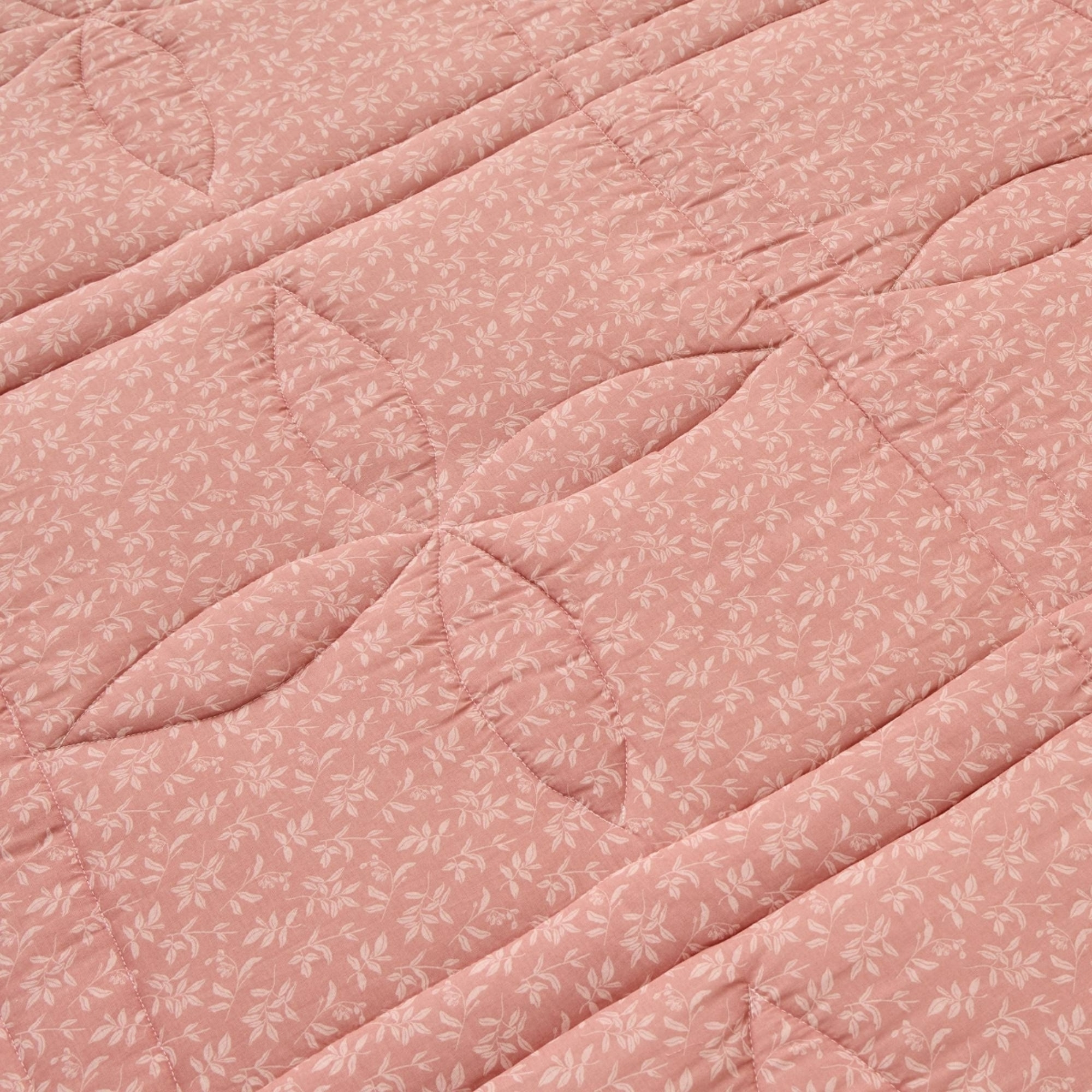 Edredón patchwork 250 g reversible Ritpatcolha color rosa 100% Algodón