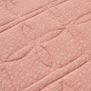 Edredón patchwork 250 g reversible Ritpatcolha color rosa 100% Algodón