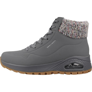 Botines Mujer Uno Rugged Gris