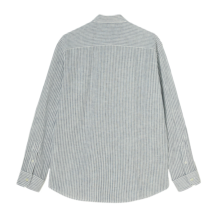 GAS camicia uomo navy blue