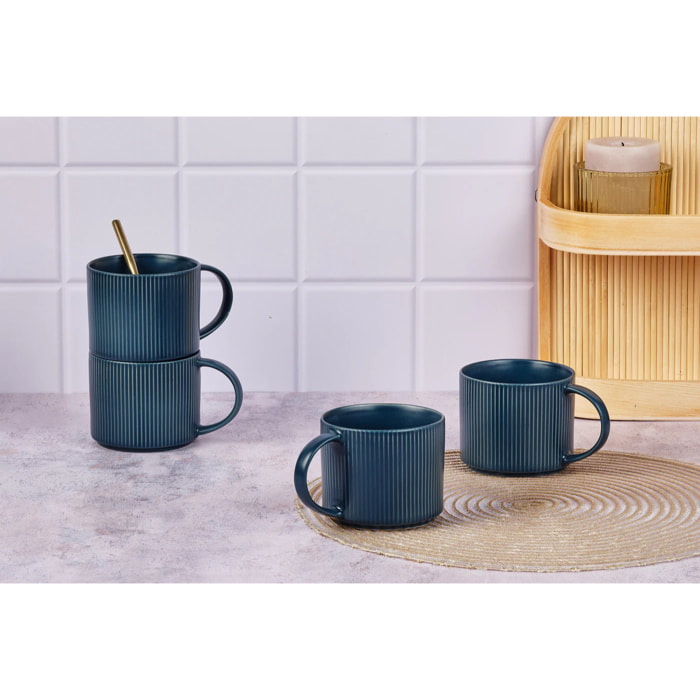 Mug SCANDI 50cl - 4 pièces - Marine