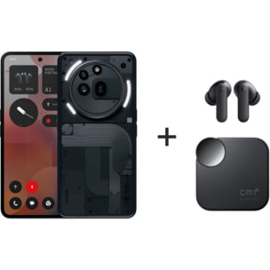 Smartphone NOTHING Pack Phone 3A Pro Noir 256Go+buds 2A