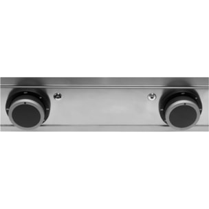 Plancha électrique FORGE ADOUR Modern E60 I Inox 2 brûleurs à poser, 60x42 cm