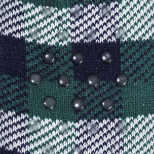 Calcetines hombre Cuadro Ferni azul marino