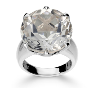 Anello Cocktail in Argento 925 con Cubic Zirconia