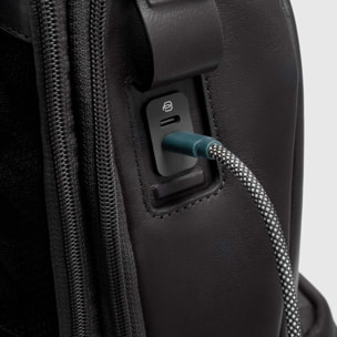 Piquadro Zaino da bici con tasca per ricarca wireless