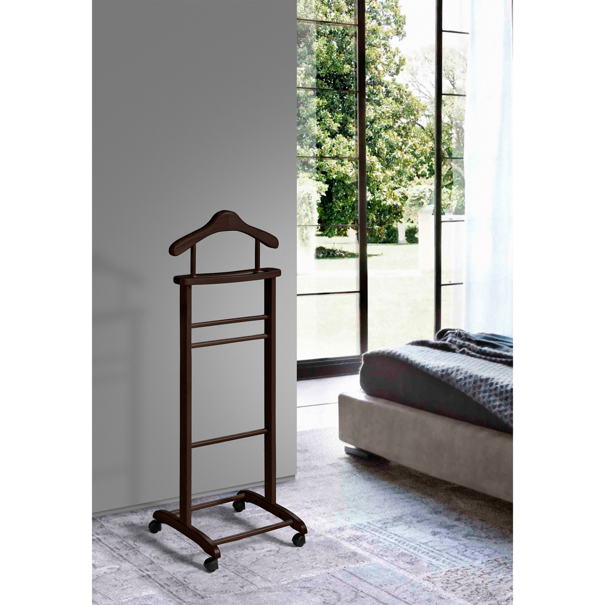 Galán de noche Lyon wengué 110x45x34 cm