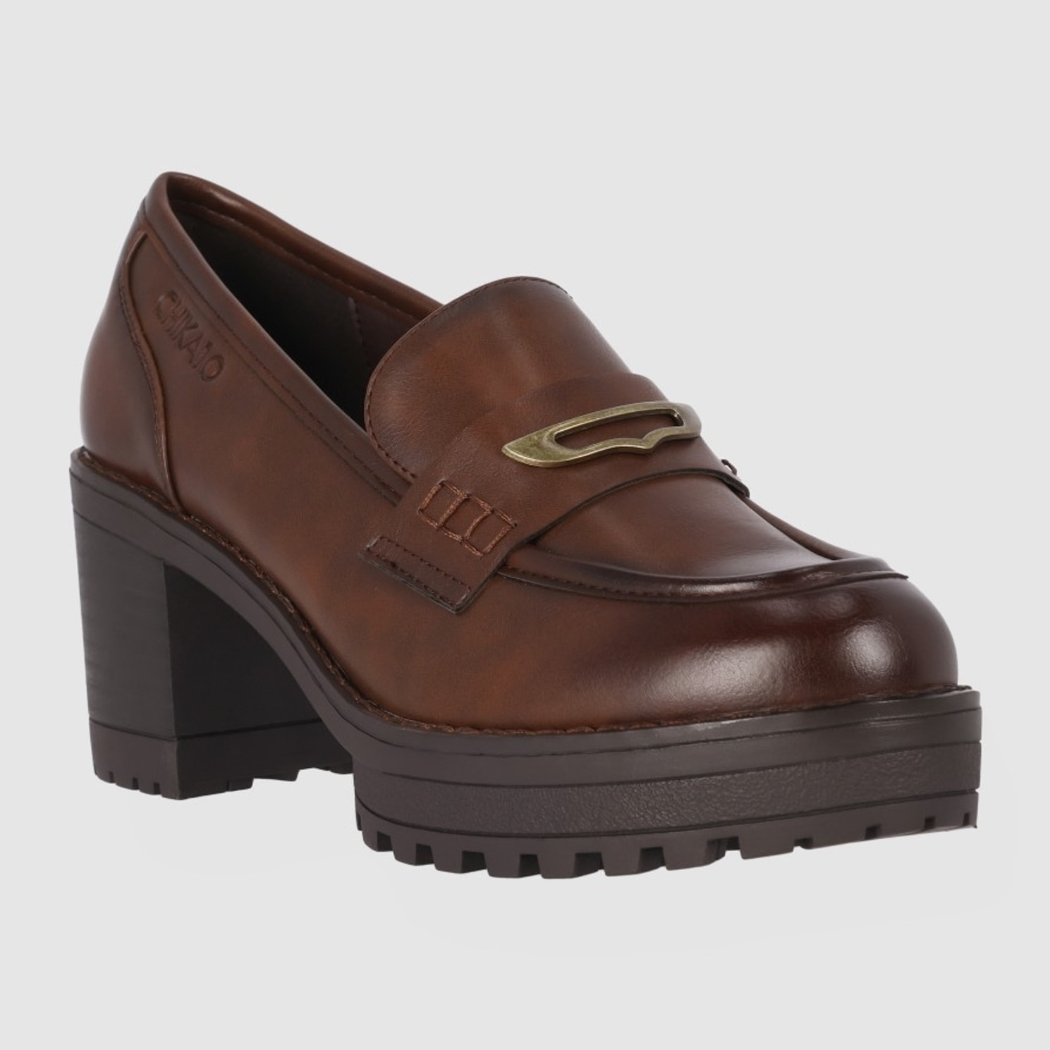 Zapatos - Marron - Tacón: 6 cm