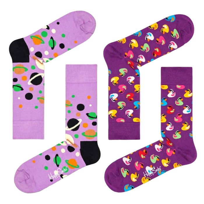 Calcetines 2 pack the milky way y rubber talla