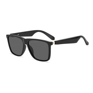 Gafas inteligentes A02-315, control de llamada bluetooth, asistente de voz, traducción AI.