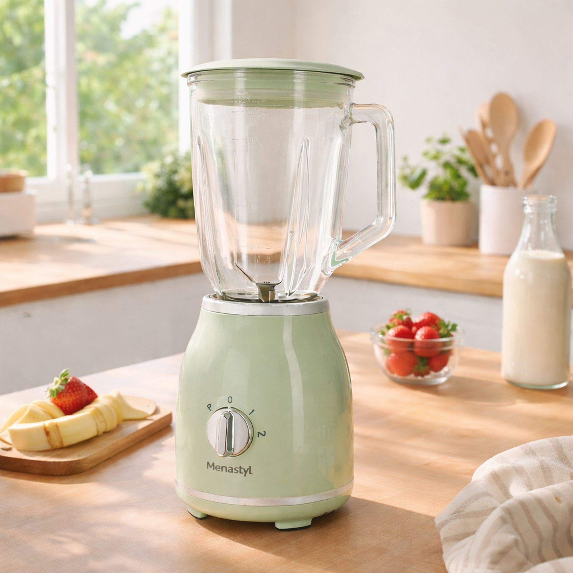 Blender 1,5L celadon  RETRO