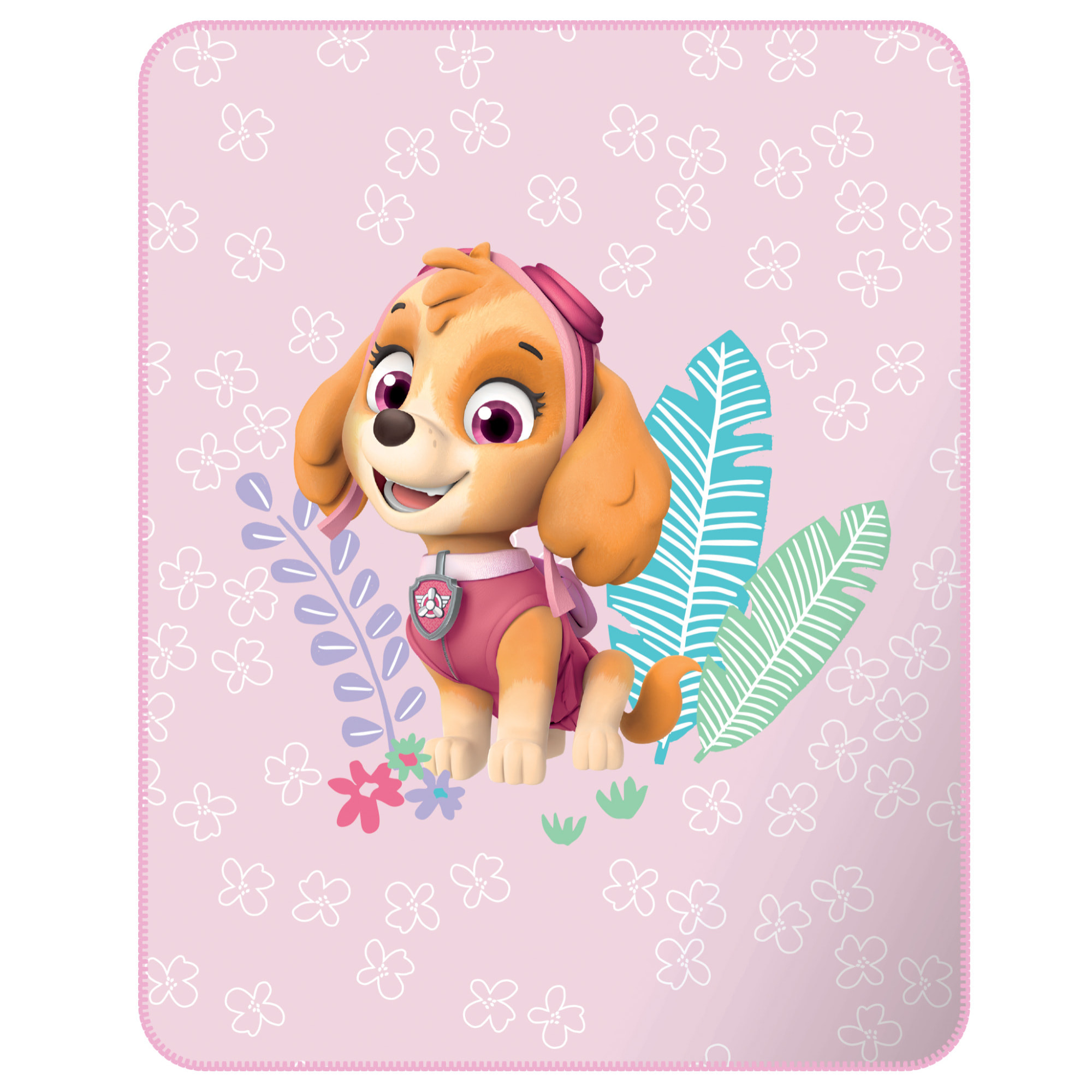 Plaid polaire imprimé, PATPATROUILLE PARADISE